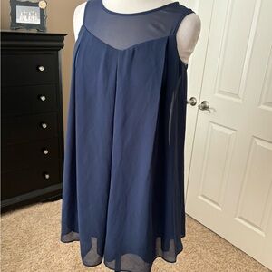 BCBG size XS party /formal /cocktail -like new-fully lined dress- BLUE